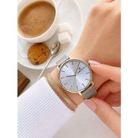 Daniel Klein 2 Yıl Garantili Hasır Çelik Kordon 3 Atm Suya Dayanıklı Kadın Kol Saati HS12809.5