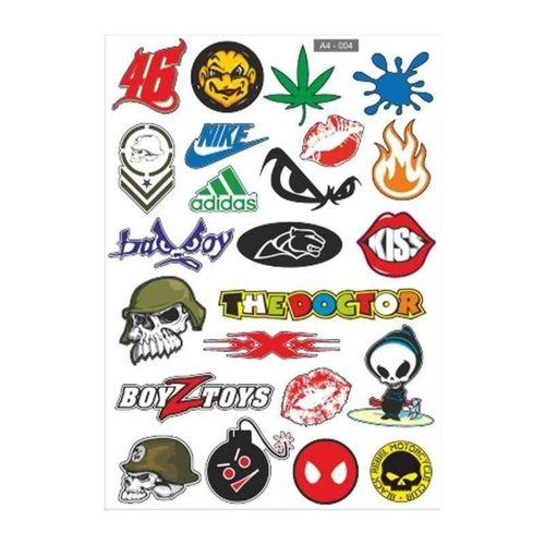 SEVGENT A4 Sticker 004 Tek Paket Çoklu
