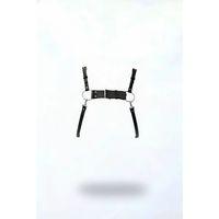 Siyah Kadın Kemer Deri Tokalı Halka Detaylı Vücut Kemer - Brf1094