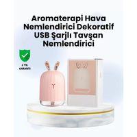 Beyaz Renk Ultrasonik Hava Nemlendirici Ve Aromaterapi Difüzörü