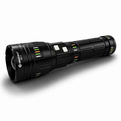 Bedotech Bd-3 60w Tg Led Alüminyum Alaşımlı Zoomlu Type-c Renkli Pil Göstergeli Şarjlı El Feneri