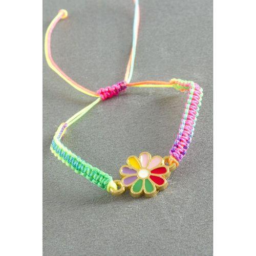 Papatya Makrome İp Bileklik