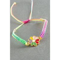 Papatya Makrome İp Bileklik