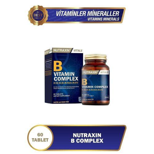 Nutraxin B Complex Vitamin 60 Kapsül