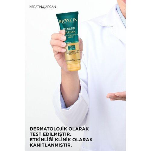 Bioxcin Bioxcin Keratin Argan Onarıcı Saç Bakım Kremi 250 Ml Yıpranmış Ve Hasar Görmüş Saçlar