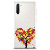 Samsung Galaxy Note 10 Kılıf Kalp  Meyve Ağacı Arka Kapak Koruma Desenli Full Koruyucu