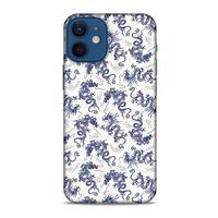 Apple iPhone 12 Mini Kılıf Japonya (30) Silicone Case Japonya Ejderha Efsanesi