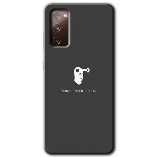 Samsung Galaxy S20 FE Kılıf HD Desen Baskılı Arka Kapak - Headshot