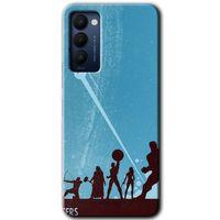 Tecno Camon 18P HD Baskılı Kılıf + 9D Tam Ekran Koruyucu - Avengers Team