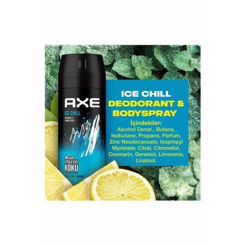2 Adet Axe Ice Chill Erkek Deodorant Sprey 150 ml