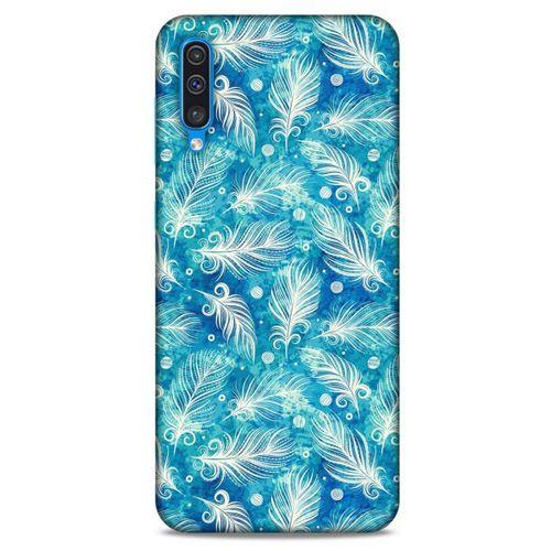 Samsung Galaxy A30s Kılıf Desenli Özel Seri Tüyler (42) Rugged Armor Kılıf