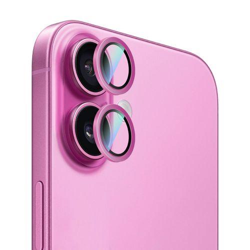Apple iPhone 16 CaseWorld Alloy Serisi Oleofobik Anti Reflective Kamera Lens Koruyucu