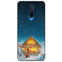 Xiaomi Poco X2 Kılıf Snowix (8) Baskılı Kılıf Lacivert
