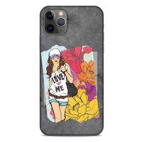 Sokak Modası 06 Apple Iphone 11 Pro Max Kılıf Desenli Silikon