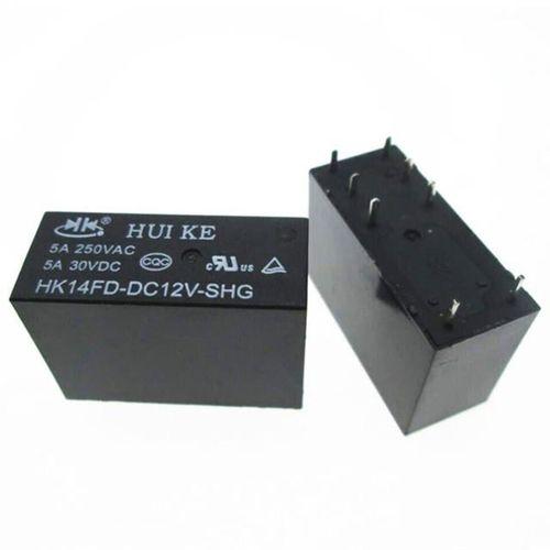 12 Volt Röle Çift Kontak