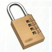 Pirinç Şifreli Asma Kilit - 4 Basamaklı 50mm