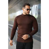 Erkek Yarım Balıkçı Yaka Fitilli Triko