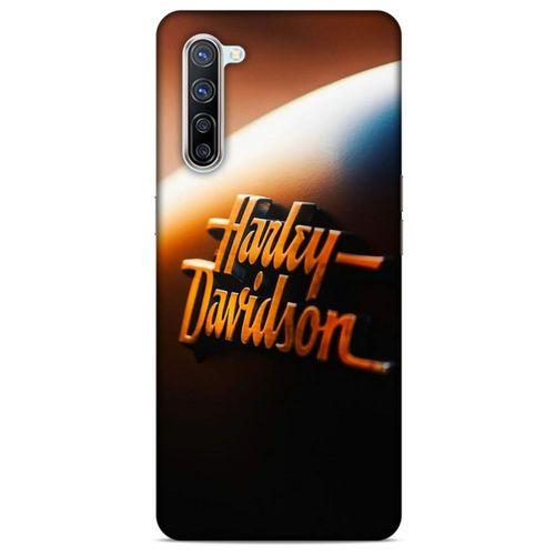 Oppo Reno 3 Pro 5g Uyumlu Kılıf Motorsiklet (47) Crystal Flex Kılıf Harley