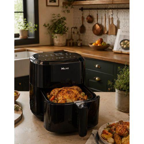 1360w Sıcak Hava Fritözü Dijital 4 Litre Air Fryer Dokunmatik Panel