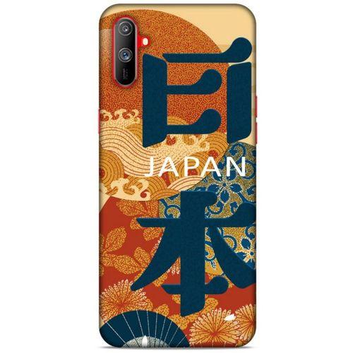 Oppo Realme C3 Kılıf Japonya (34) Slim Armor Kılıf Japon Alfabe
