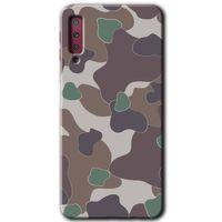 Potkal Hediye Fabrikası Samsung Galaxy A7 2018 Kılıf HD Desen Baskılı Arka Kapak - Kamuflaj 11