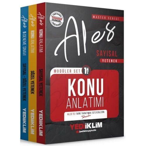 2026 Master Serisi ALES Sayısal Sözel Yetenek Modüler Set ve 5 Deneme Yediiklim Yayınları