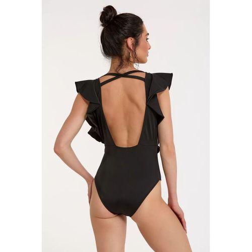 Argento 0557-3001 Kadın Derin V Yaka Mayo