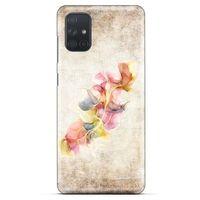 Samsung Galaxy M51 Kılıf Desenli Özel Seri Tüyler (21) Koruyucu Kapak