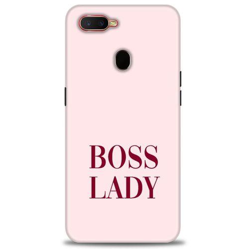 Oppo A12 Kılıf HD Baskılı Kılıf - Boss Lady + Tam Ekran Koruyucu