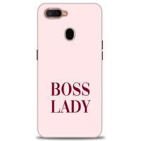 Oppo A12 Kılıf HD Baskılı Kılıf - Boss Lady + Tam Ekran Koruyucu