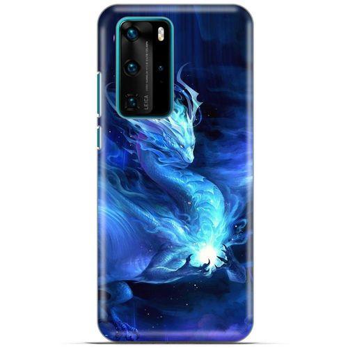 Huawei P40 Pro Kılıf Dragons (36) Glitter Kılıf Ejderha Ateşi