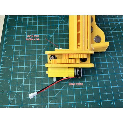 Beyaz Tahta Manyetik Mermer Asansörü için Dişli Motor Adaptasyonu (Bu ürün Sadece Plastik parçadır - Almadan Önce Soru Sorabilirsiniz)