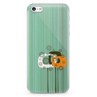 Apple iPhone 5 Kılıf Soyut Bahar Arka Kapak Koruma Desenli Full Koruyucu