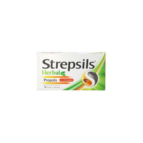 Strepsils Strepsils Herbal Propolis 16 Pastil