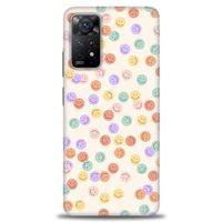 Xiaomi Redmi Note 11 Pro Kılıf HD Baskılı Kılıf - Gülen Yüzler + Tam Ekran Koruyucu