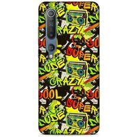 Graffitix (28) Desenli Silikon Kapak Xiaomi Mi 10 Kılıf