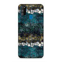 Samsung Galaxy M30s Uyumlu Kılıf Utopia (27) Tasarımlı Kılıf Sarı