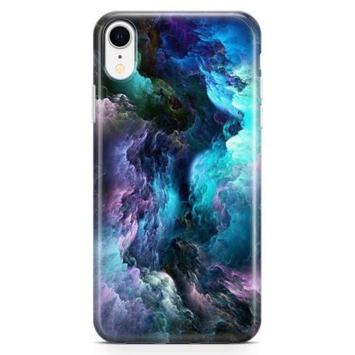 Apple iPhone XR Kılıf Renk Kasırgası Arka Kapak Koruma Desenli Full Koruyucu