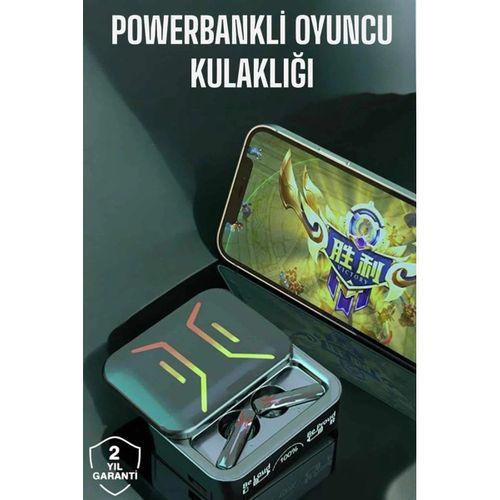 Powerbankli Bluetooth Kulaklık Yüksek Ses Kaliteli Kablosuz
