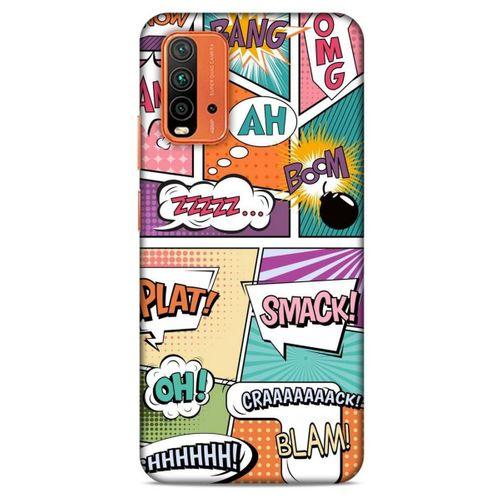 Lopard Xiaomi Redmi 9T Uyumlu Kılıf Cartoon (10) Full Koruma Kılıfı
