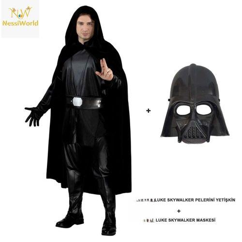 Luke Skywalker Pelerini Yetişkin Ve Maskesi
