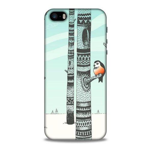 Apple Iphone 5S Kılıf Snowix (20) Koruyucu Kılıf Yeşil Siyah