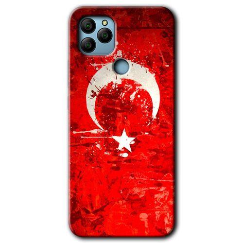 Potkal Hediye Fabrikası General Mobile GM 22 Plus HD Baskılı Kılıf + 9D Tam Ekran Koruyucu - Albayrak 2