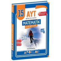 AYT Matematik 15 Çözümlü Deneme Apotemi Yayınları