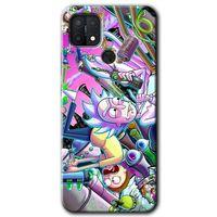 OPPO Oppo A15s Kılıf HD Desen Baskılı Arka Kapak - Graffiti Çizgi Film