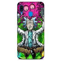 Samsung Galaxy A30 Uyumlu Kılıf Rick And Morty (29) Arka Koruma Kılıfı Council of Ricks