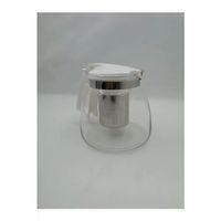 Çelik Süzgeçli Cam Demlik 900 Ml. Royaleks-8882