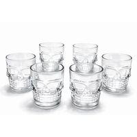 6'lı Kurukafa Cam Shot Bardağı Alk2151