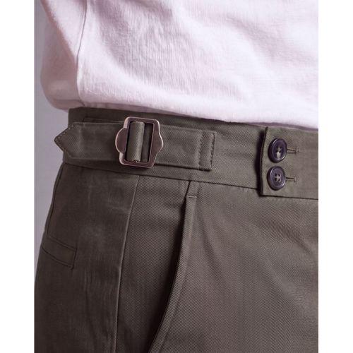 Erkek Toka Detaylı Kumaş Pantolon