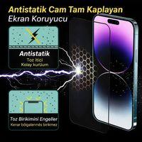 XİAOMİ 17 PRO MAX – Antistatik Cam Tam Kaplayan Ekran Koruyucu
